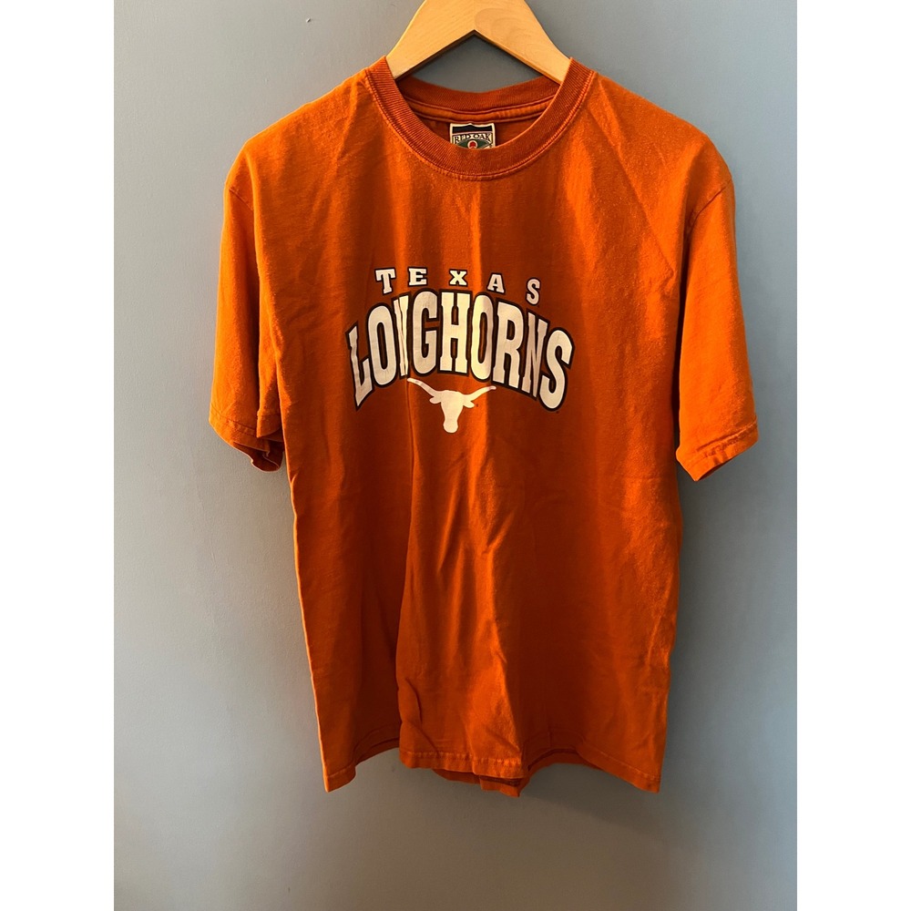 Red Oak Texas Longhorns T-Shirt Burnt Orange Vintage NCAA Collegiate Graphic Tee